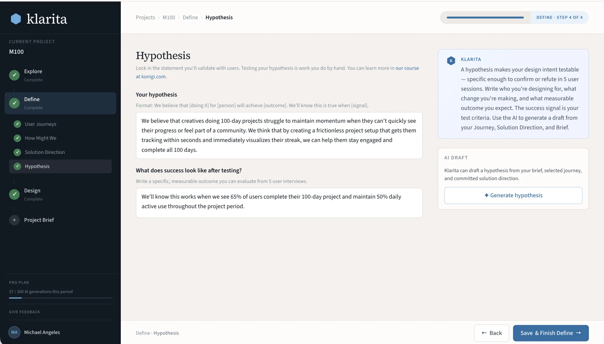 Hypothesis builder