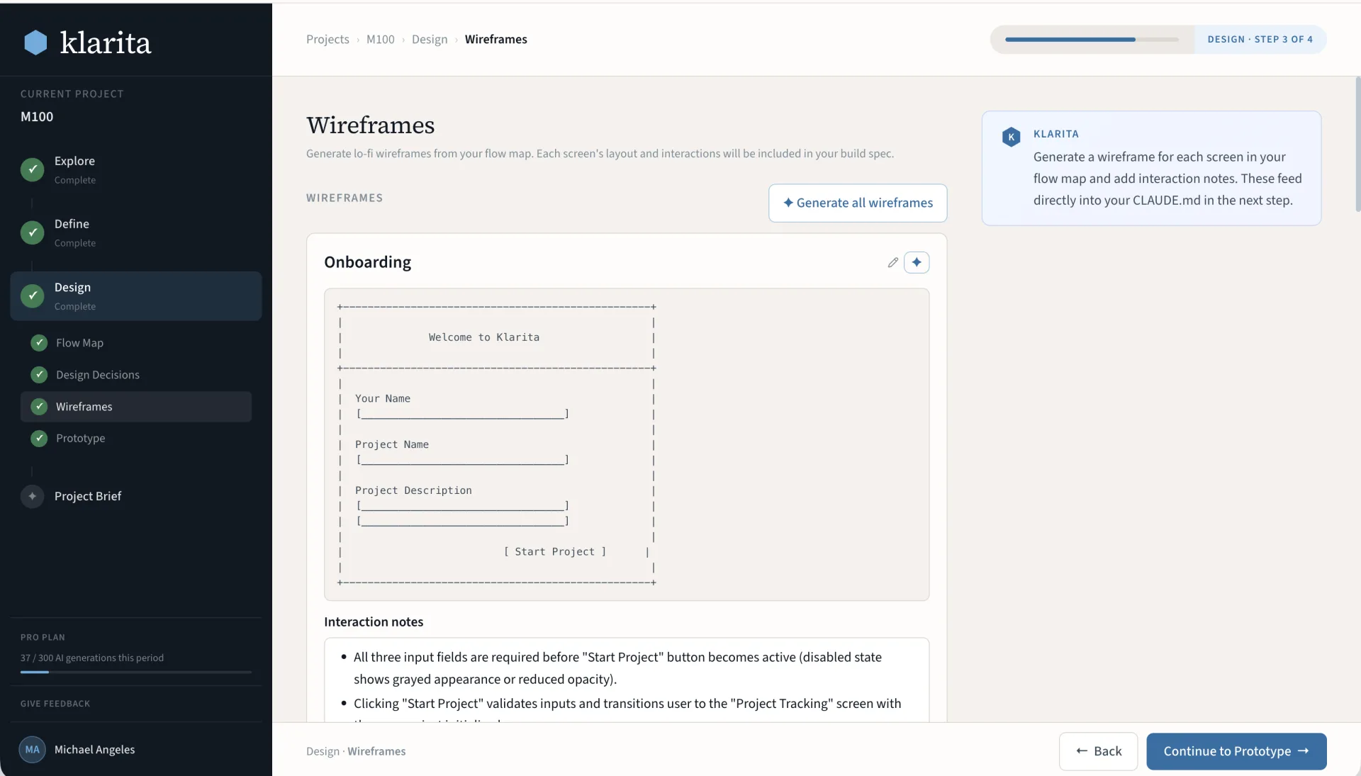 Wireframes